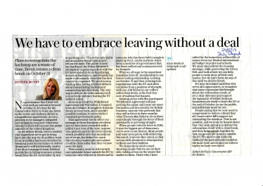 My article in the Daily Telegraph today