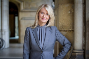 Esther McVey in the Houses of Parliament